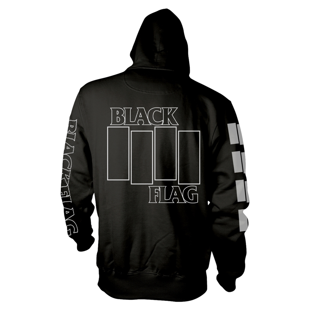 Black flag cheap band hoodie