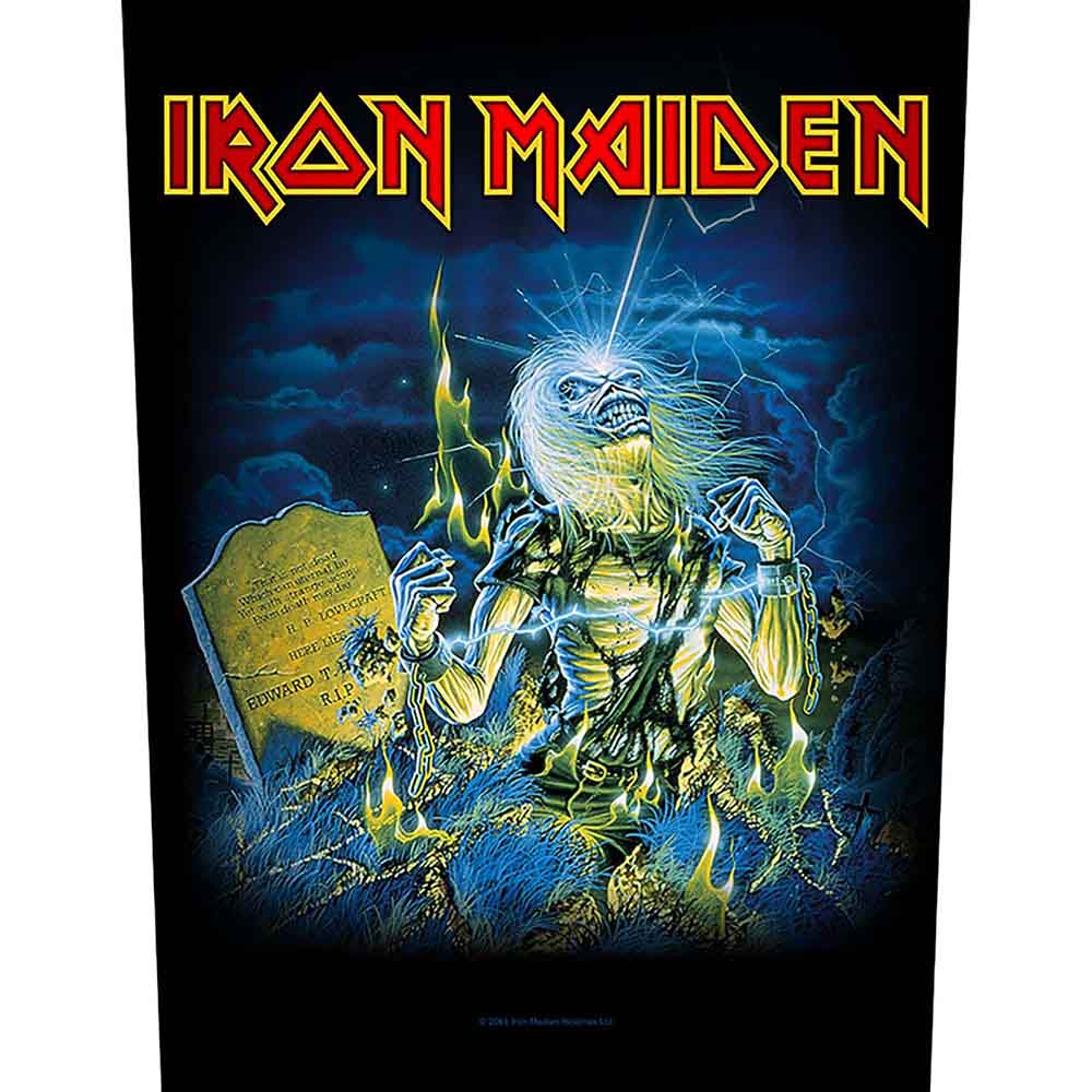 Iron Maiden Live After Death Back Patch - PUNX