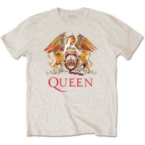 Queen Classic Crest Sand T-Shirt