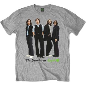 The Beatles Iconic Colour Grey T-Shirt