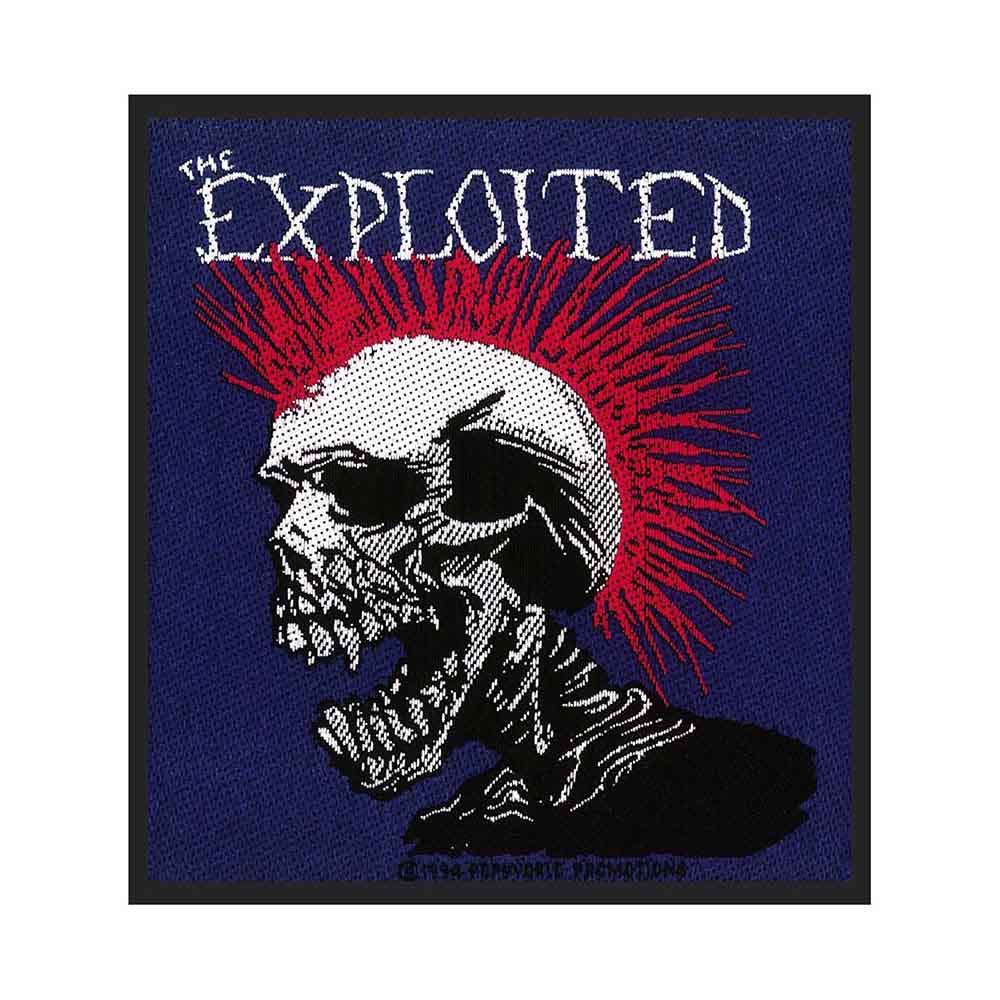 The Exploited Mohican Standard Woven Patch